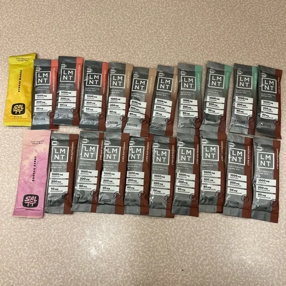LMNT Electrolyte Drink Mix Variety Pack #21 packets - Picture 3 of 5